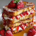 How Strawberry Cream Cheese Stuffed French Toast Steals Breakfast