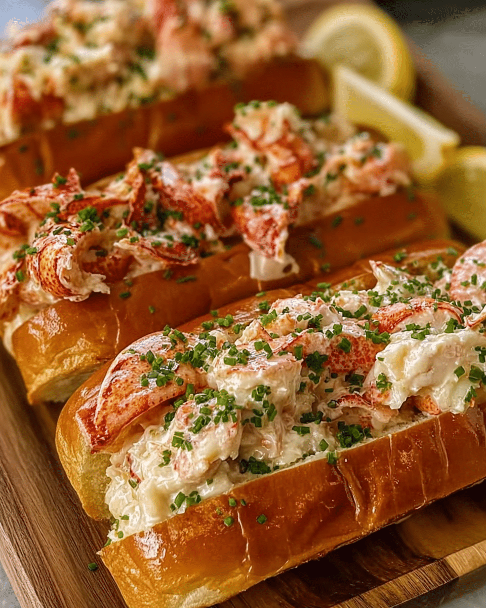 Creamy Garlic Butter Lobster Rolls That Will Blow Your Mind!