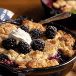 Warm and Sweet Blackberry Cobbler: Grandmas Secret Recipe Revealed!