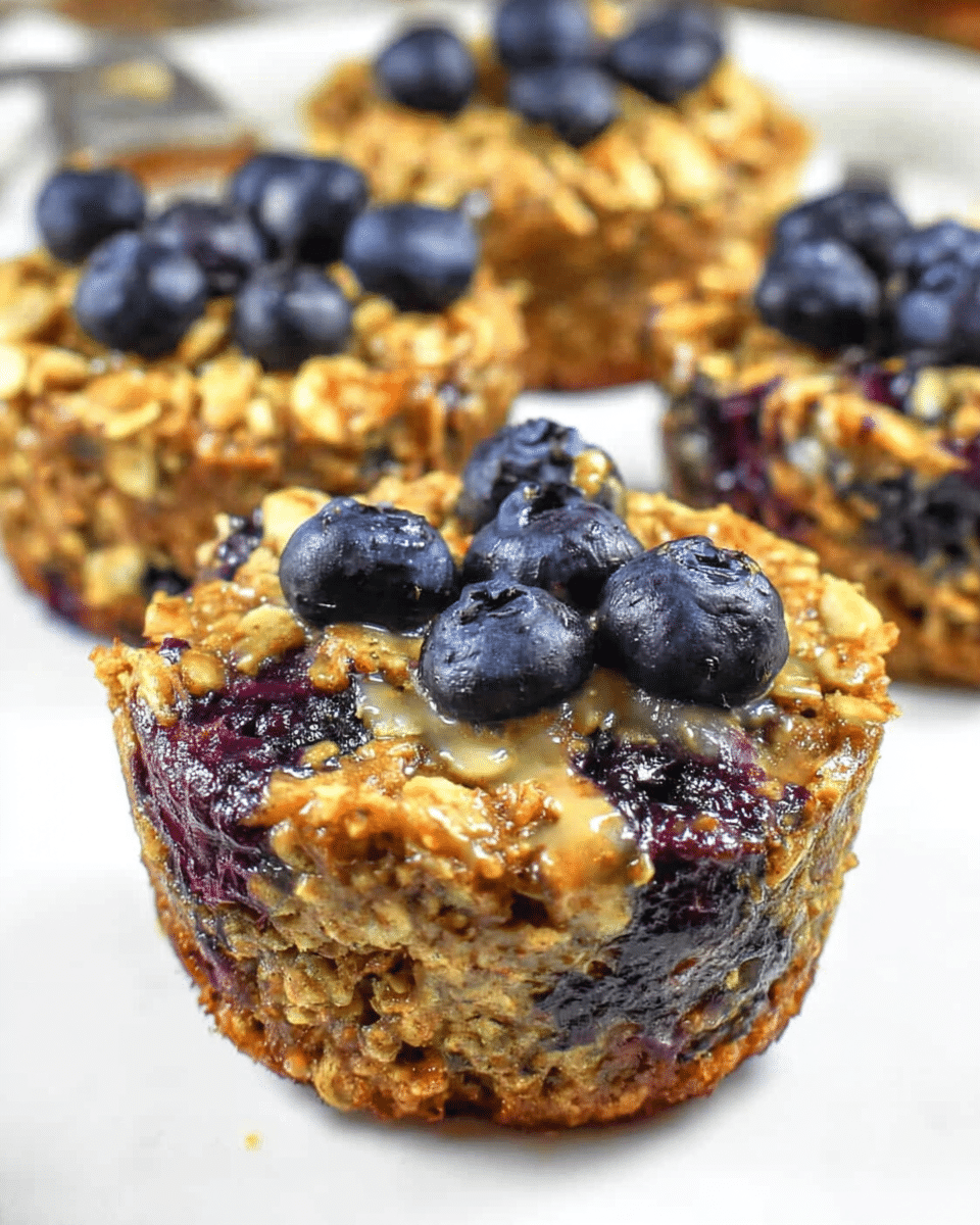 Blueberry Banana Baked Oatmeal Cups: 5 Easy Morning Wins!