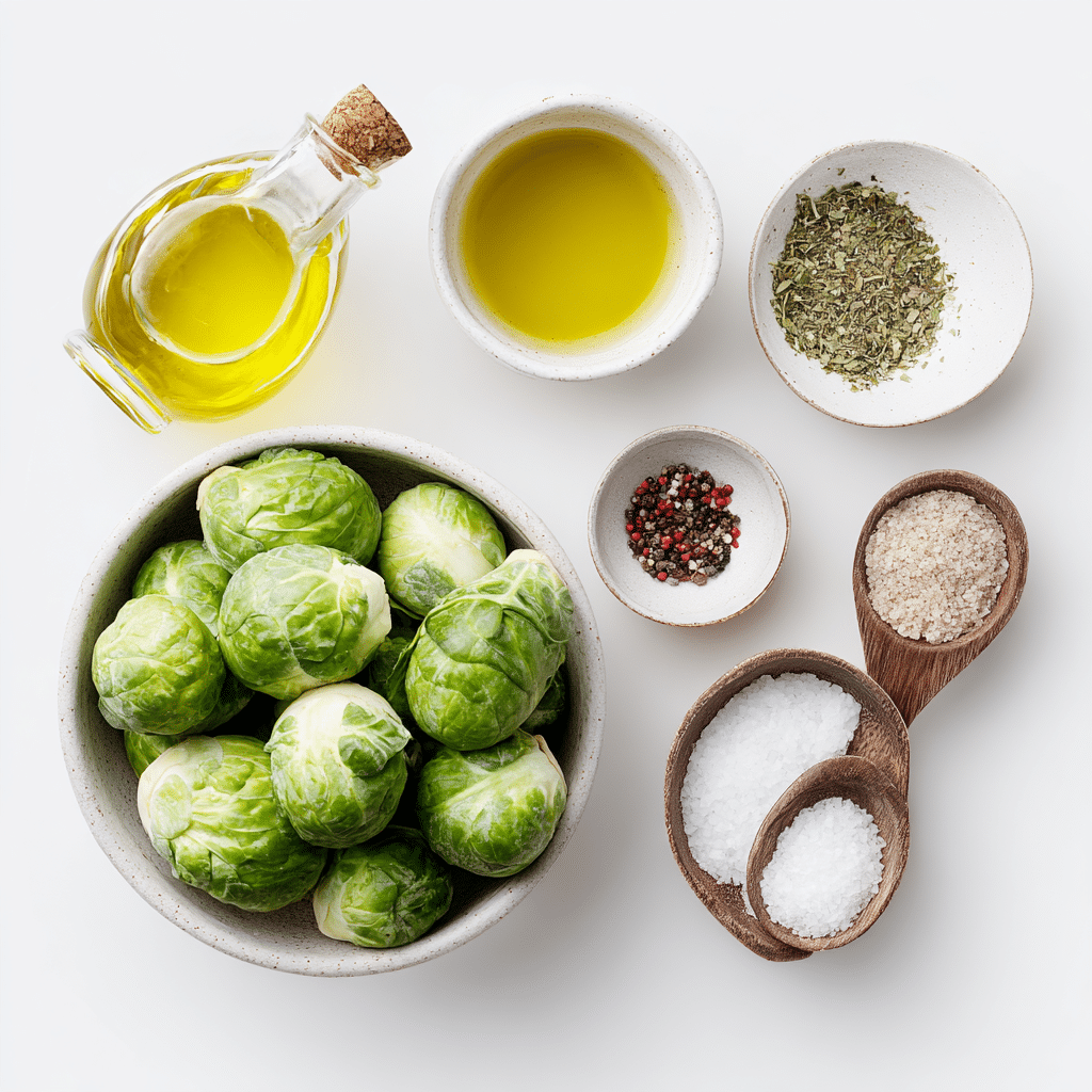 How to Make Crispy Easy Side Roasted Brussels Sprouts in Minutes