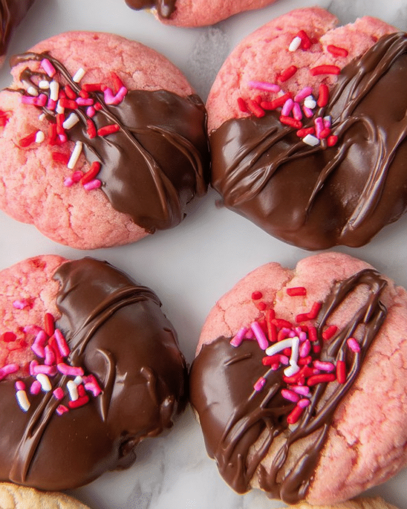 Chocolate Covered Strawberry Cookies: 10 Decadent Delights
