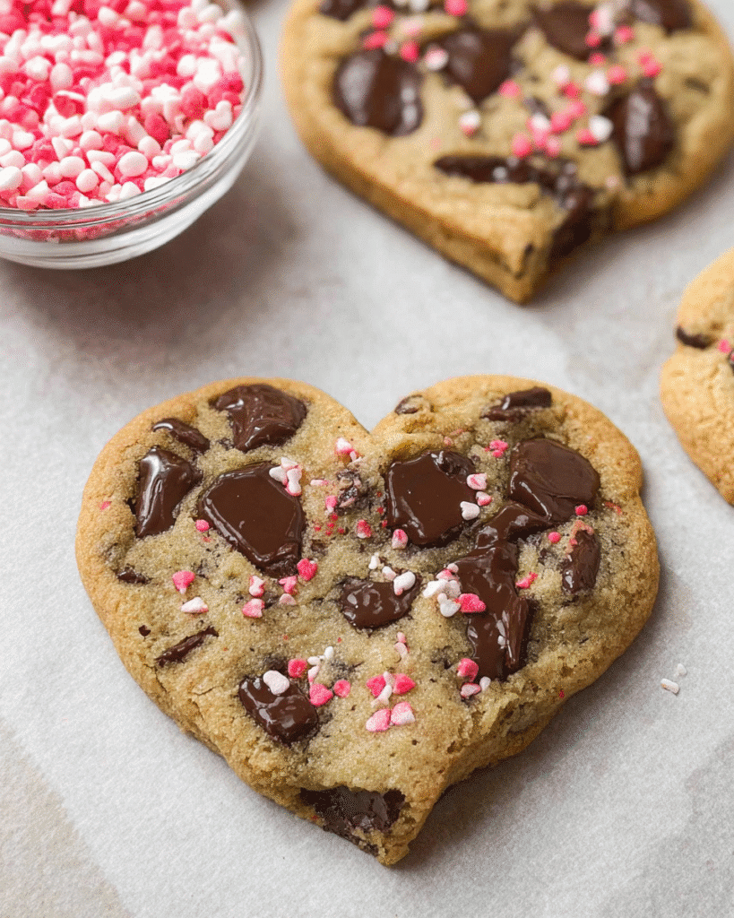 Heart Shaped Chocolate Chip Cookies: Best Sweet Treats Ever!