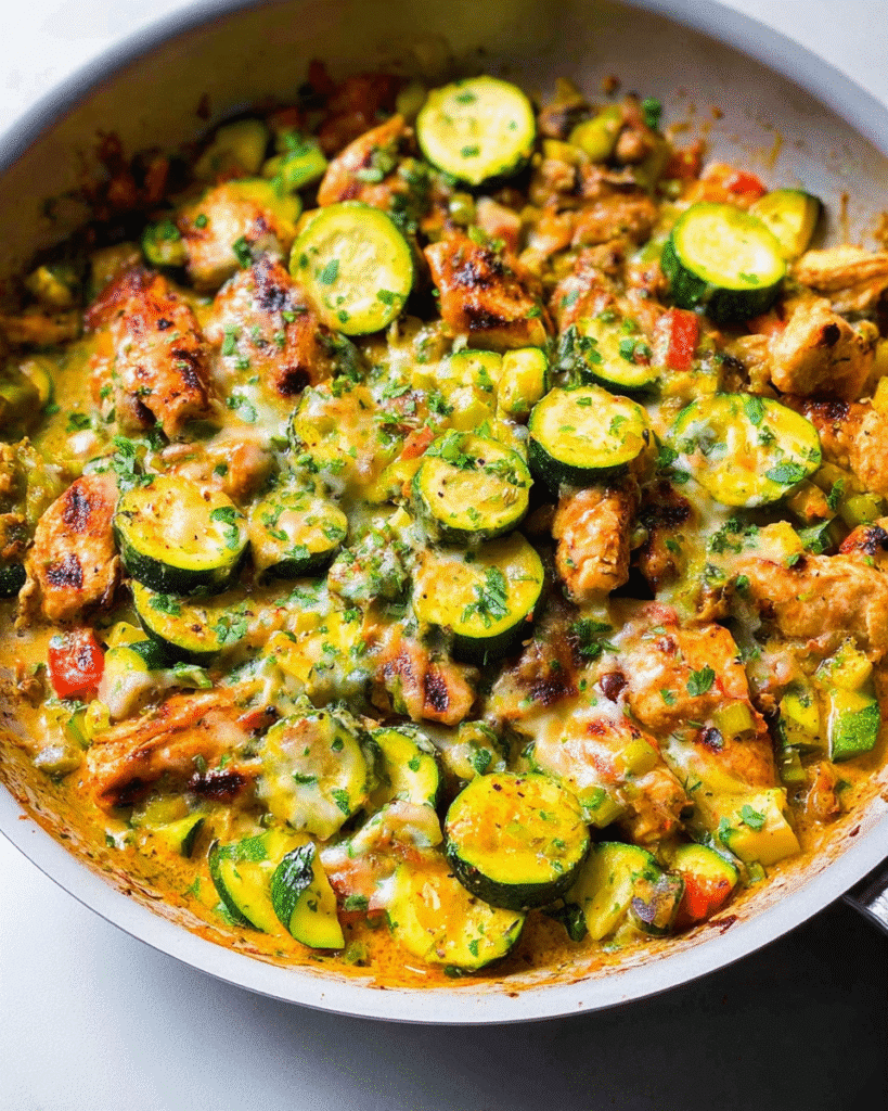 Tex-Mex Chicken and Zucchini: 5 Sizzling Skillet Secrets!