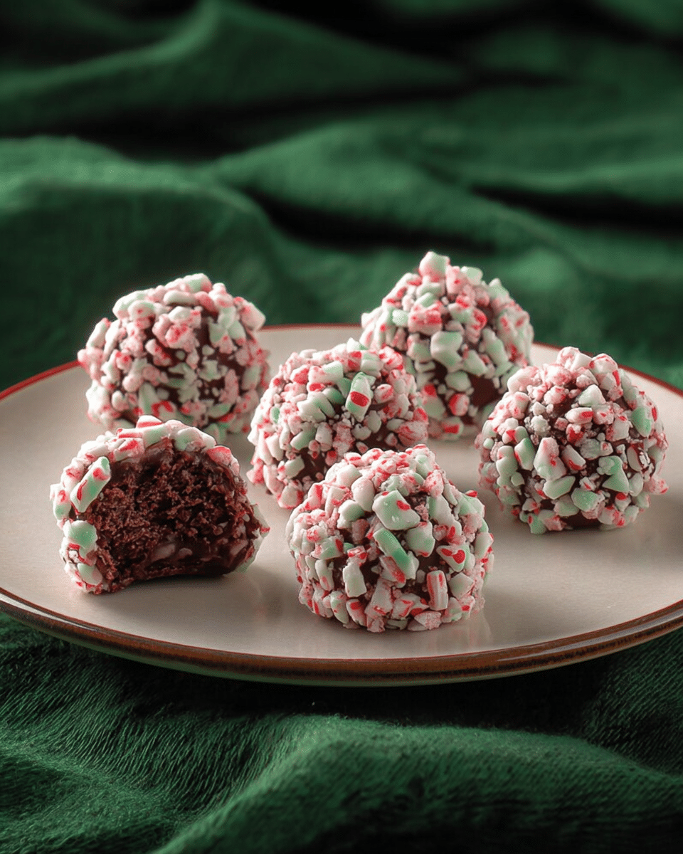 Andes Peppermint Crunch Truffles: Decadent Holiday Bites!