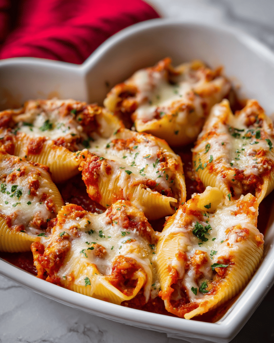 How Heart-Shaped Stuffed Shells Will Win Valentine's Day Dinner