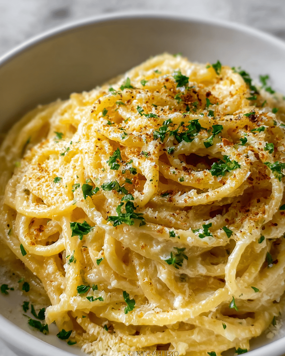 Lazy Cheesy Garlic Pasta: Quick Comfort in 15 Minutes!