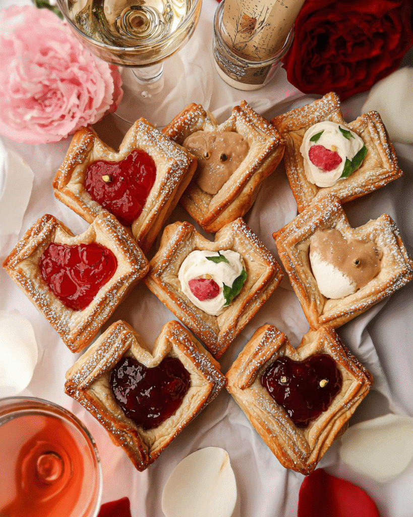 Vegan Love Letter Pastries