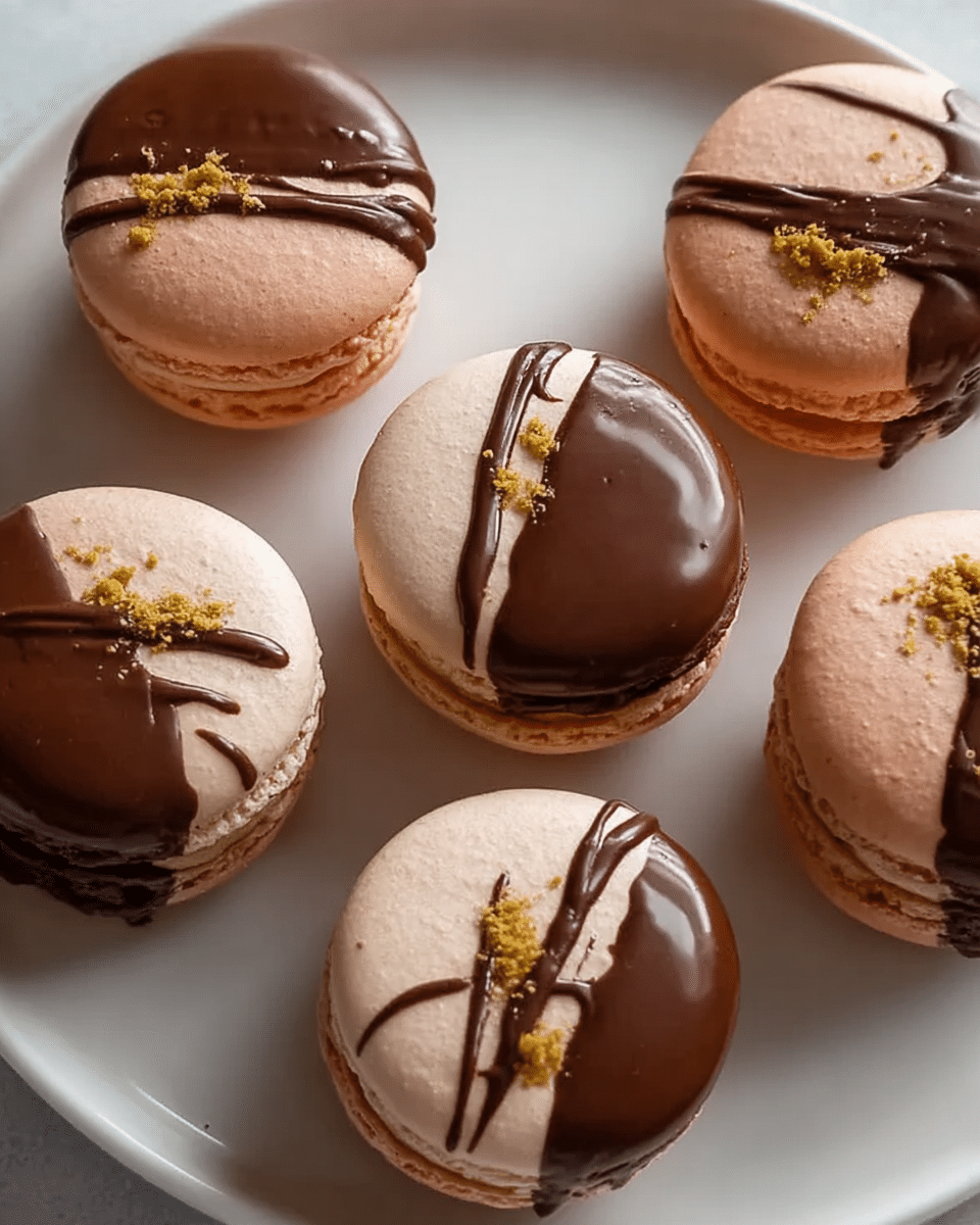 How to Make Irresistible Chocolate Dipped Macarons