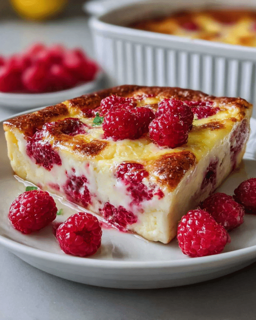 Lemon Raspberry Cottage Cheese Bake: 5 Delicious Reasons Why