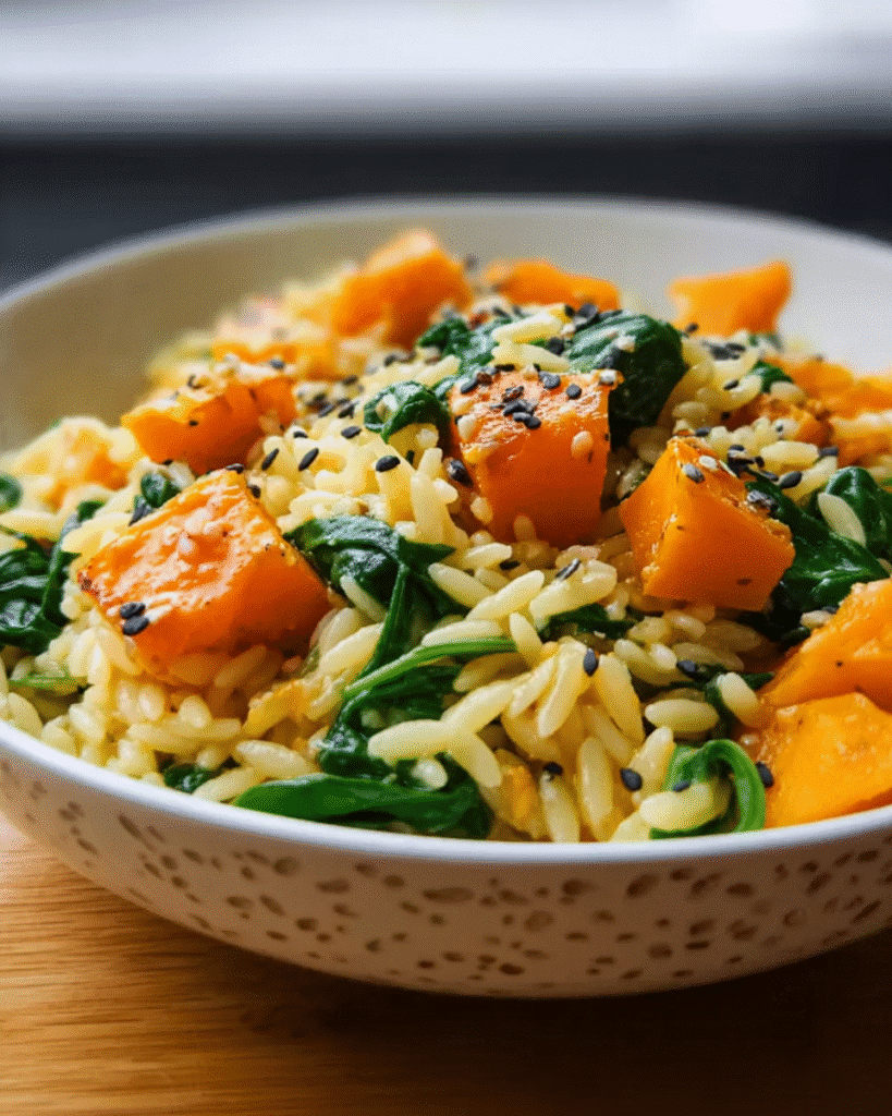 Orzo with Roasted Butternut Squash: A Cozy Comfort Meal