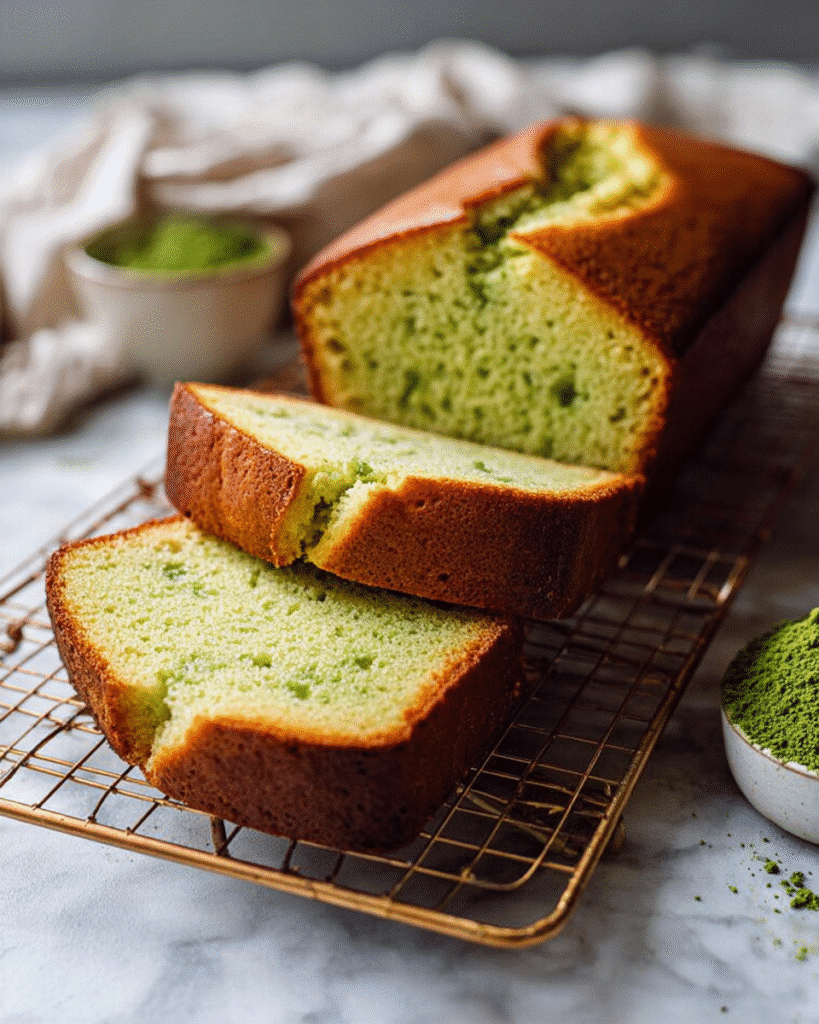Best Matcha Pound Cake Recipe Youll Ever Taste