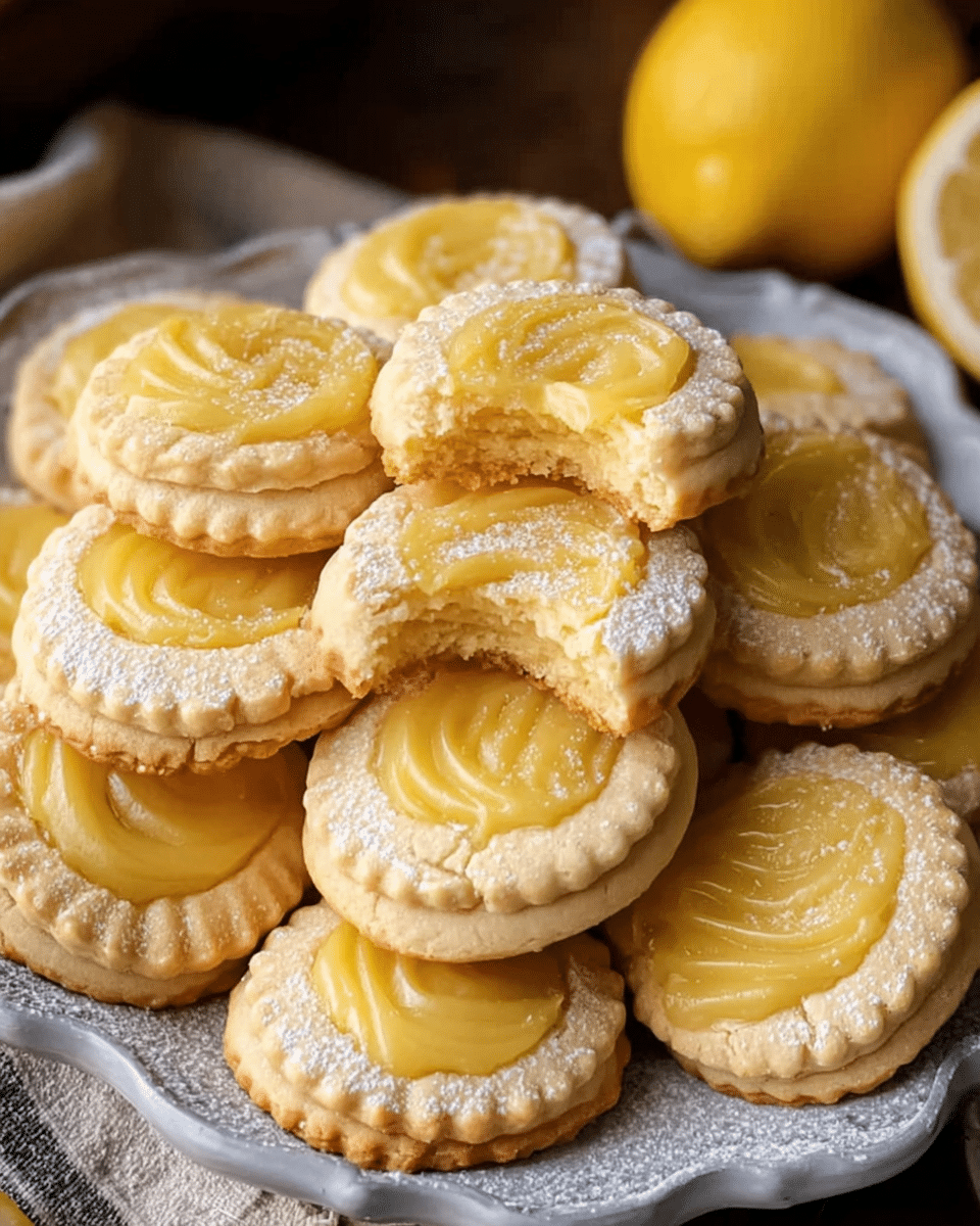 Lemon Curd Cookies That Will Melt in Your Mouth