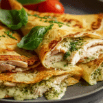 How Pesto Chicken Crepes Elevate Your Weeknight Dinner Game