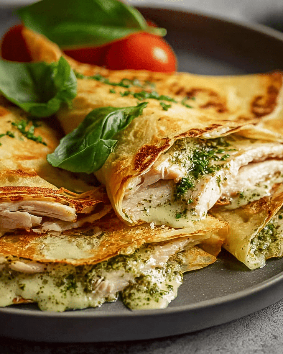 How Pesto Chicken Crepes Elevate Your Weeknight Dinner Game