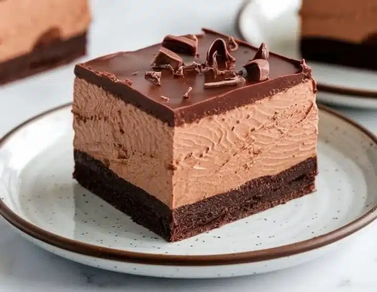 Chocolate Mousse Brownies