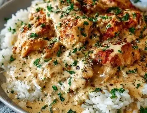 Creamy Chicken and Rice