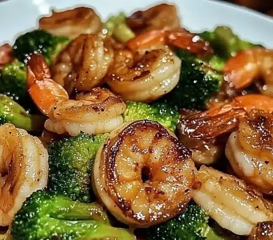 High-Protein Honey Garlic Shrimp