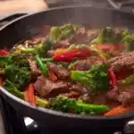 Delicious Beef and Broccoli stir-fry with tender beef and vibrant broccoli