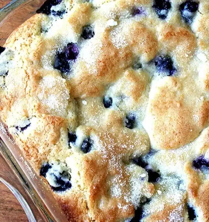 Buttermilk Blueberry Breakfast Cake