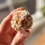 Carrot Cake Energy Balls filled with oats, carrots, and spices