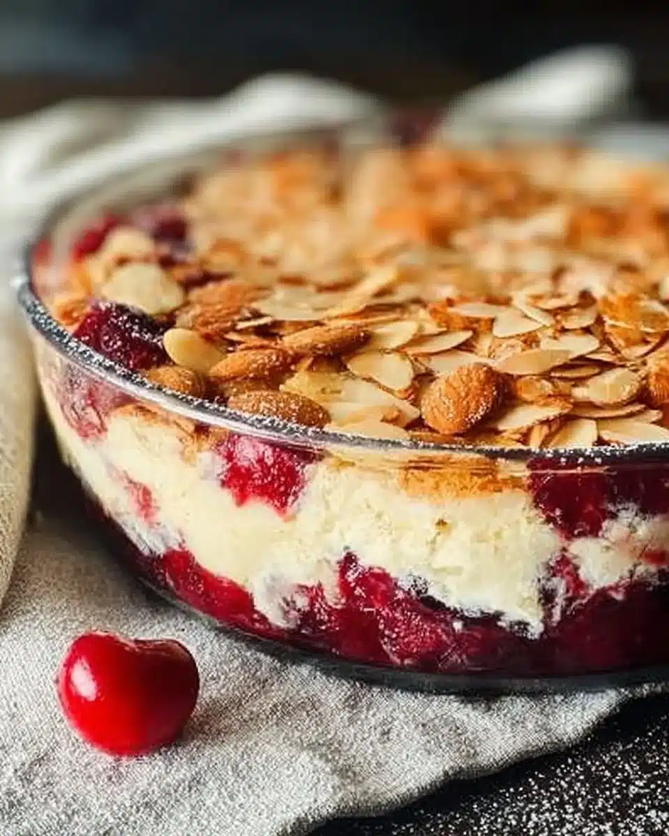Cherry Almond Dessert