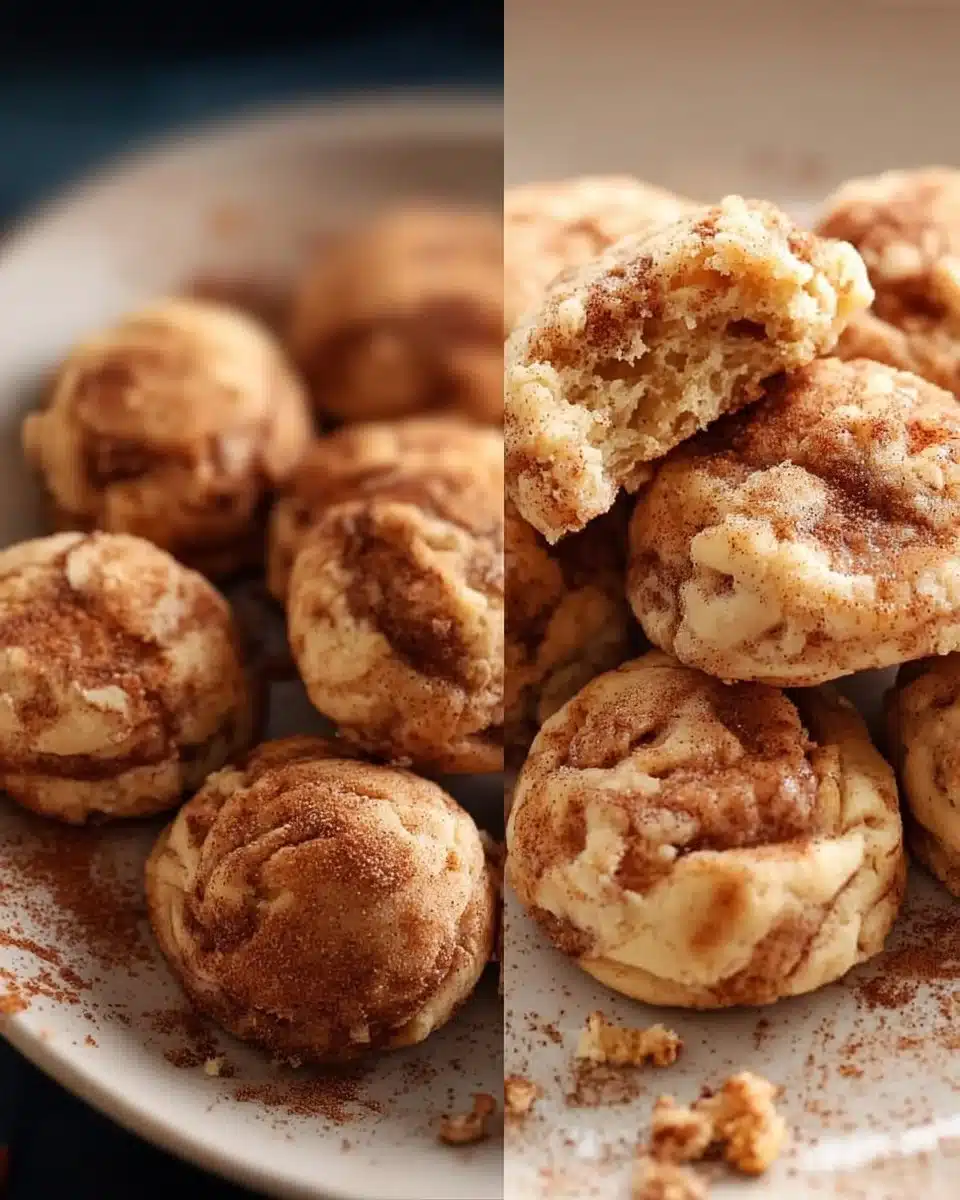 Cinnamon Roll Snickerdoodle Cookies
