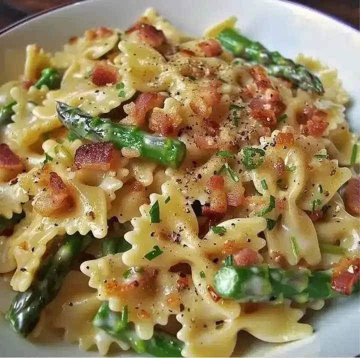 Creamy Pasta with Asparagus