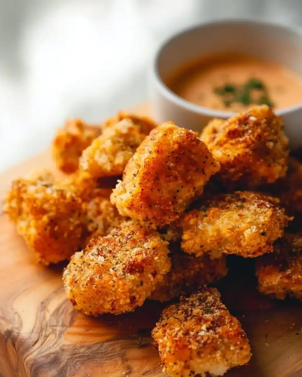 Crispy Tofu Fried Chicken Nuggets