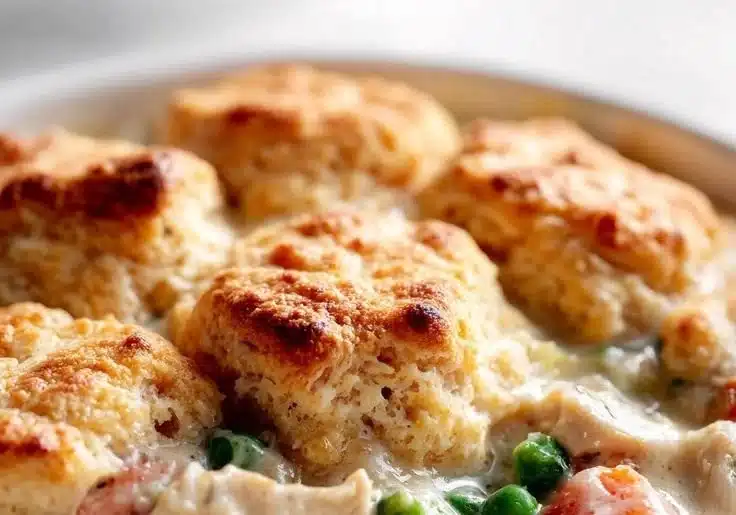 Easy Chicken Pot Pie Cobbler