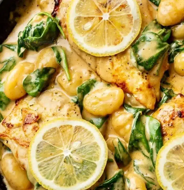 Lemon Chicken Gnocchi