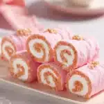 Freshly baked thousand layer pastry with golden, flaky layers