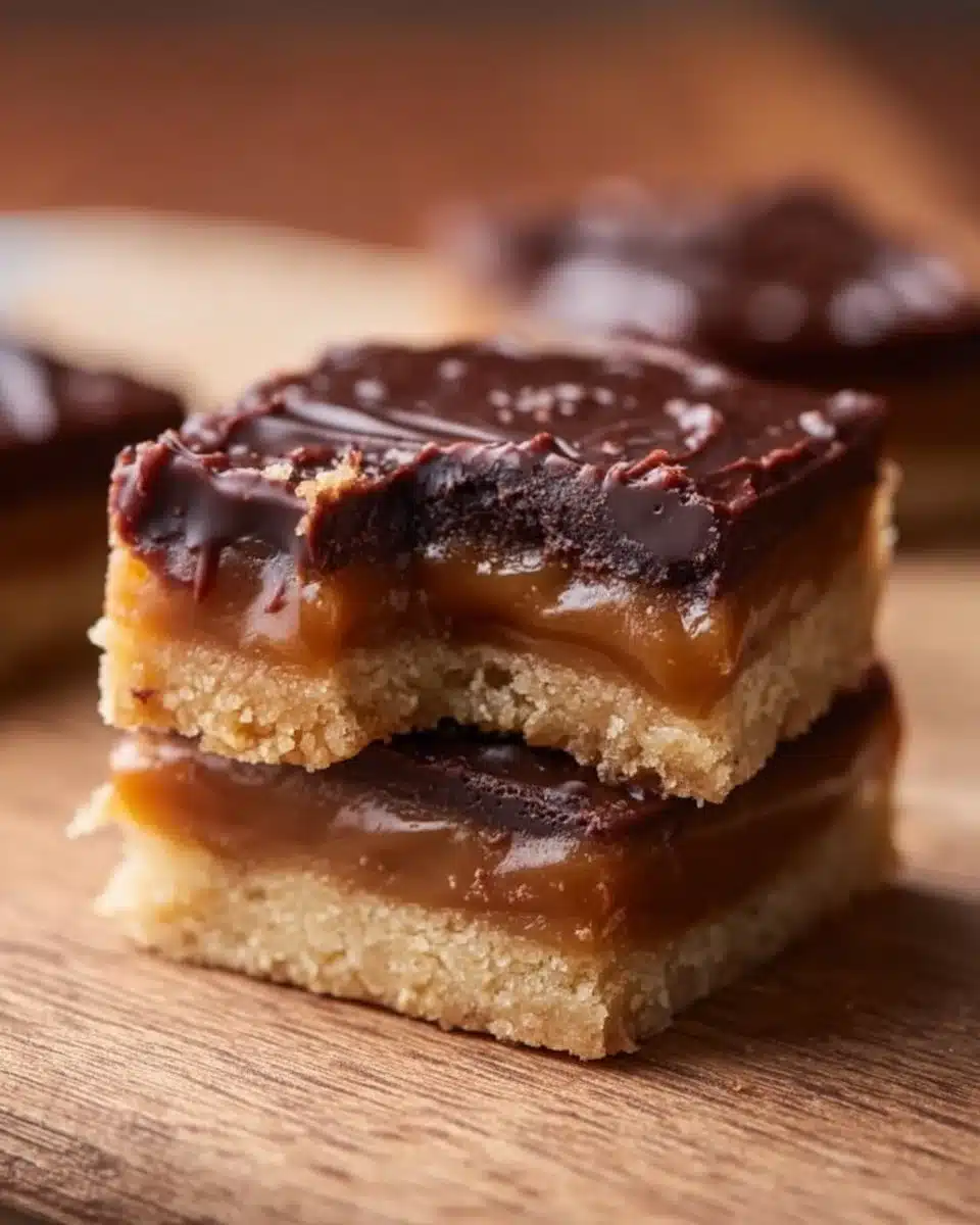 Twix Cookie Bars