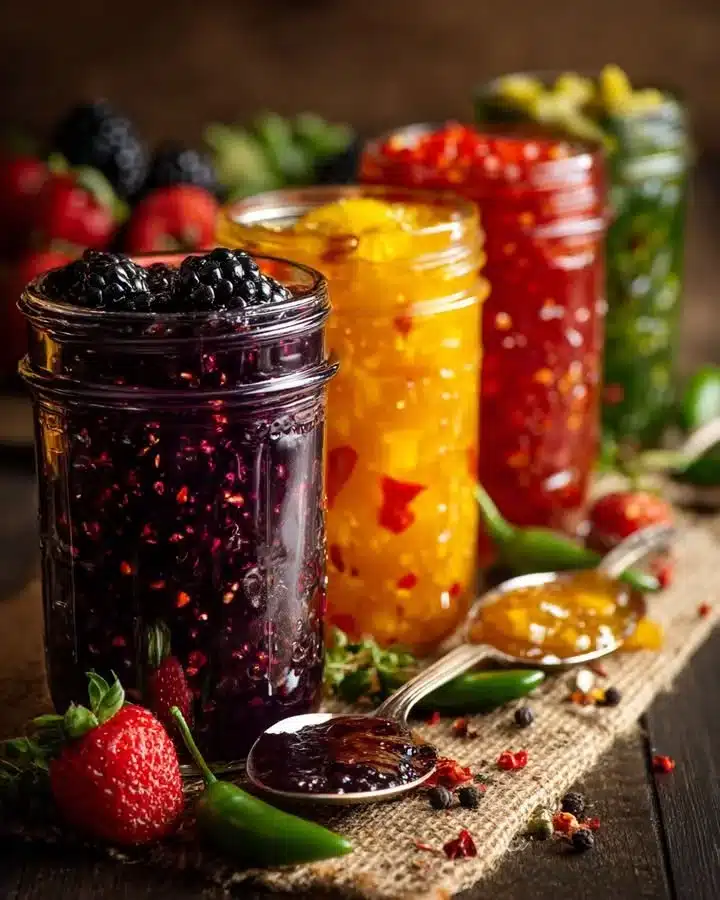 4 FIRE JAMS TO SET YOUR TABLE ON FIRE