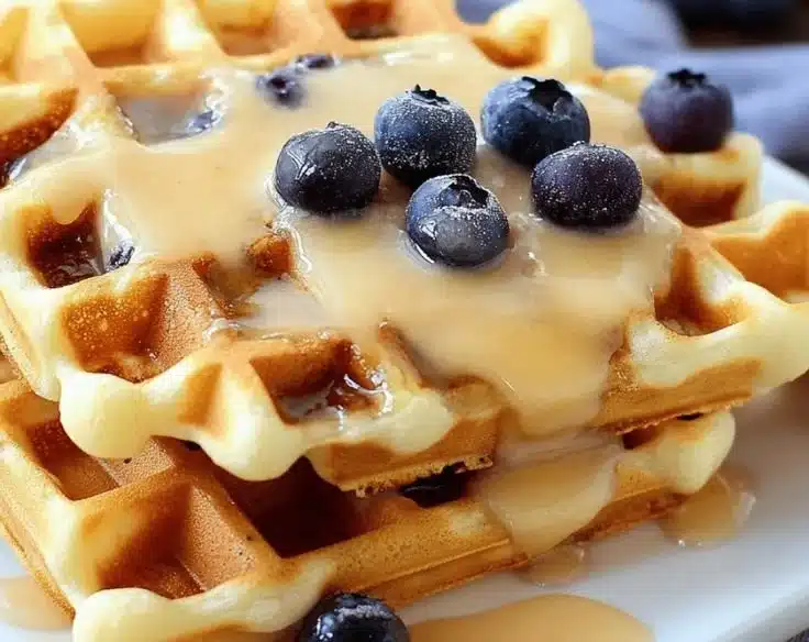 Blueberry Waffles