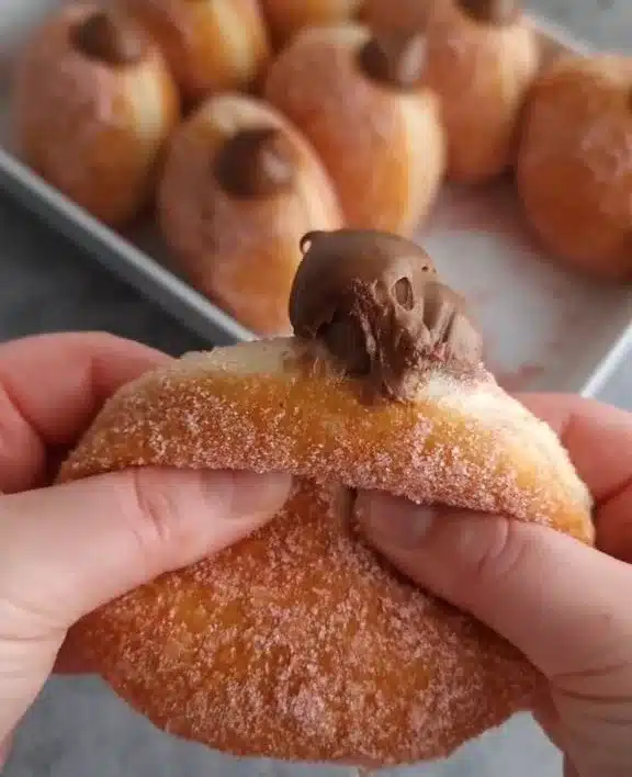 Hazelnut Cream Beignets