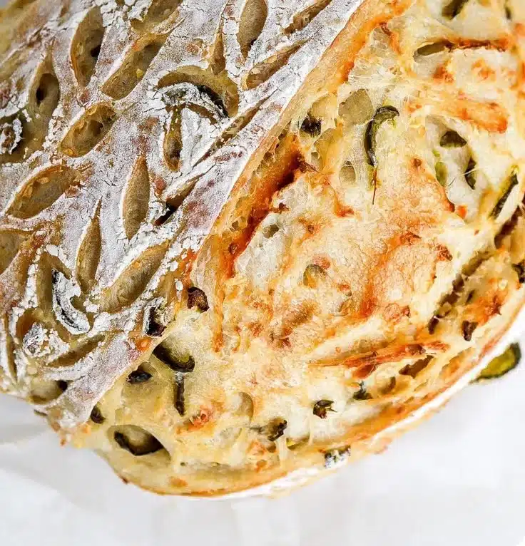 Jalapeño Cheddar Sourdough Bread