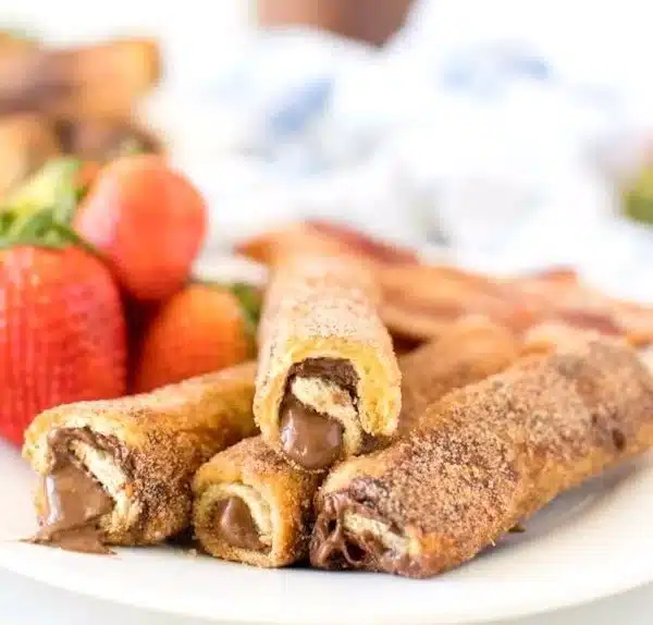 Nutella French Toast Roll-Ups
