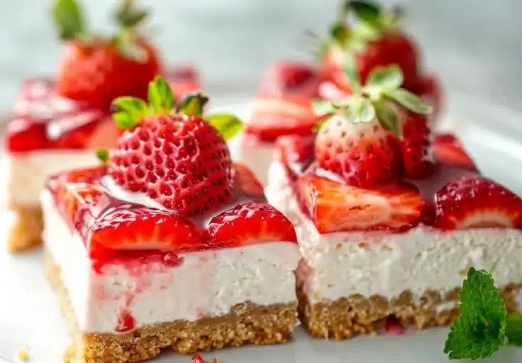 Strawberry Cheesecake Bars