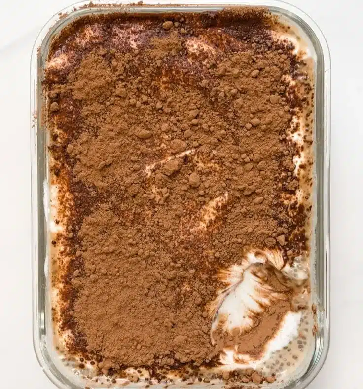 The Best Tiramisu Chia Pudding