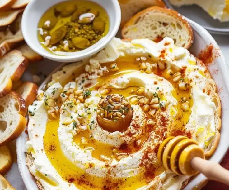 Whipped Feta and Honey Dip