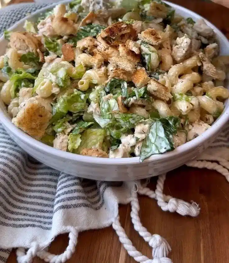 Chicken Caesar Pasta Salad