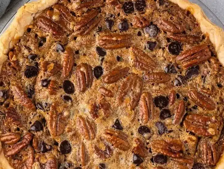 Easy Chocolate Pecan Pie