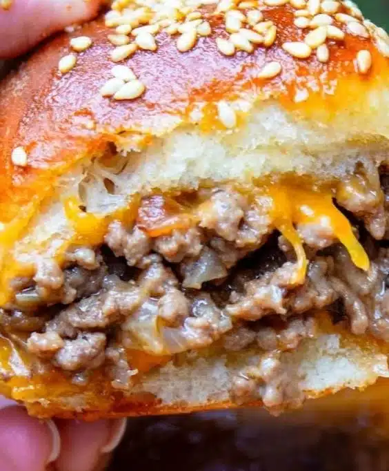 Juicy Cheeseburger Sliders
